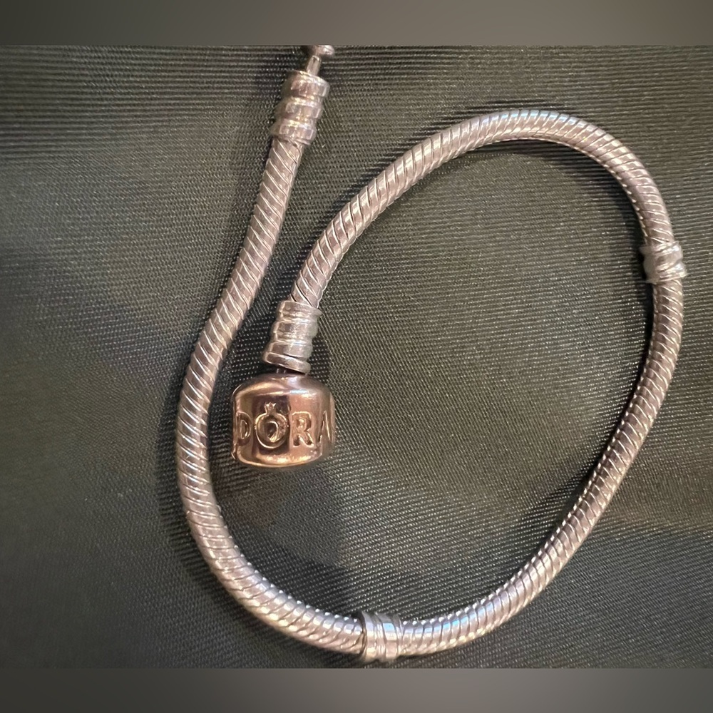 Two tone (rose) Pandora bracelet